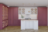Кухня «Чиара» цвет марсала - изображение 8